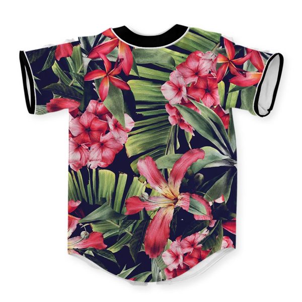 Exotic Floral Jersey Fashion - Image 2