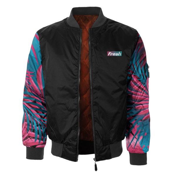 Tropical Sketch Bomber Jacket Sale