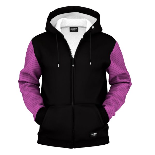Retro God Zip Up Hoodie For Discount