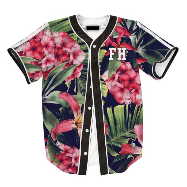 Exotic Floral Jersey Fashion