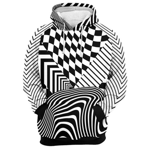 Stripes Hoodie Hot on Sale