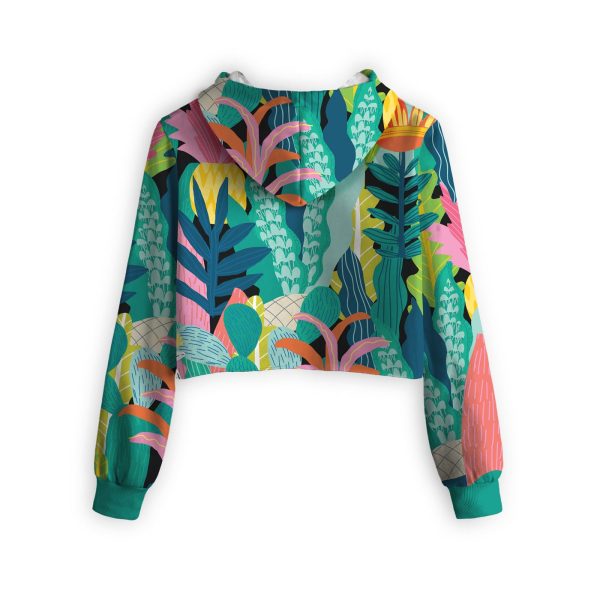Maoli Cropped Hoodie Online Hot Sale - Image 2