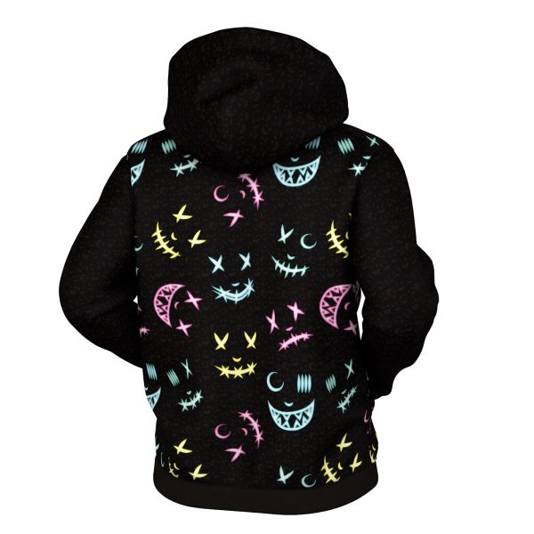 Smile Now Zip Up Hoodie Online Sale - Image 3
