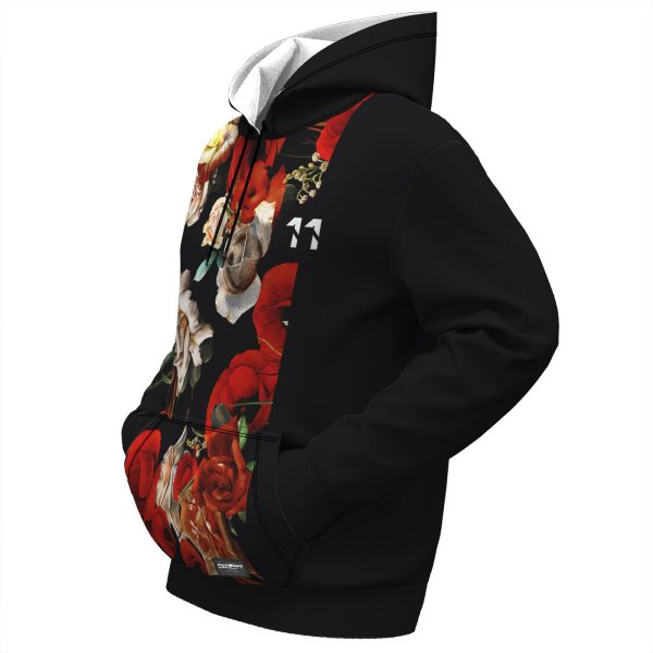 Antique Flowers Hoodie Supply - Image 2