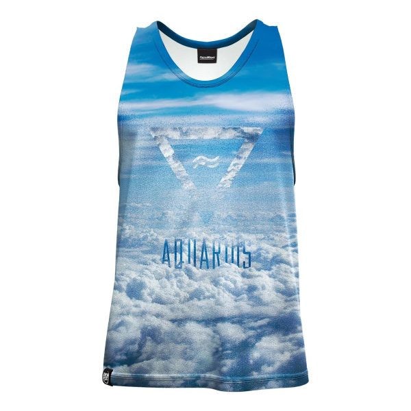 Aquarius In The Sky Tank Top on Sale