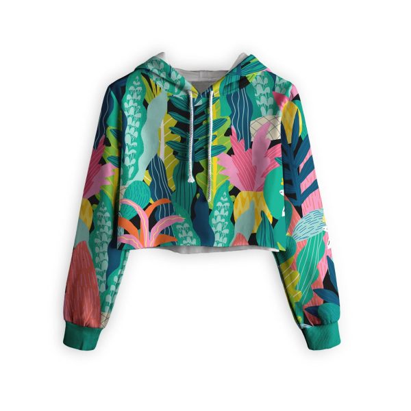 Maoli Cropped Hoodie Online Hot Sale