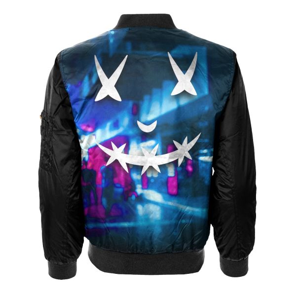 Neon Face Bomber Jacket Supply - Image 2
