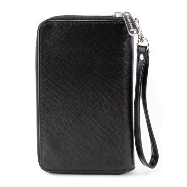 PU Zip Around Wallet Rectangle - Classic Star Trek MIRROR MIRROR Spock Characters Greens Blues Supply - Image 5
