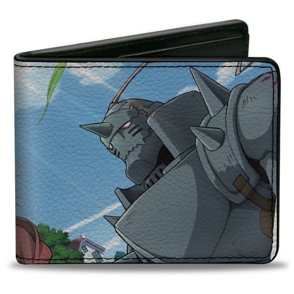 Bi-Fold Wallet - Fullmetal Alchemist Brotherhood Elric Brothers Blue Sky Pose Online