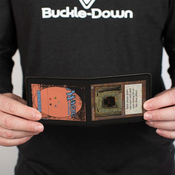 Bi-Fold Wallet - Magic the Gathering Howling Mine Deckmaster Card Replica Online now - Image 4
