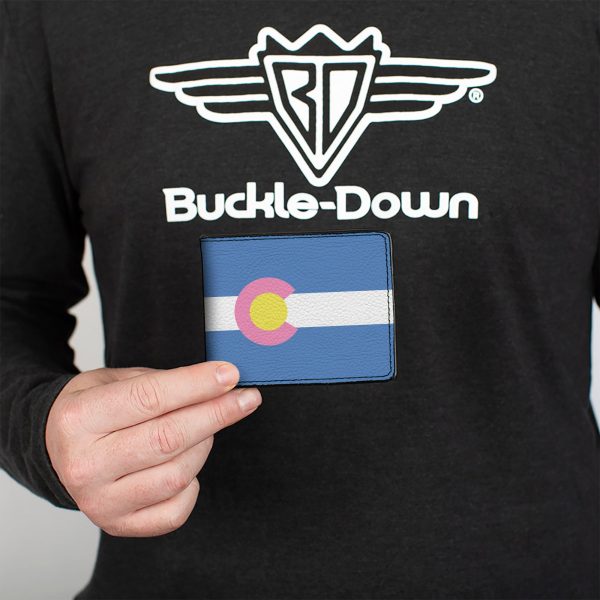 Bi-Fold Wallet - Colorado Flags Pastel Fashion - Image 3